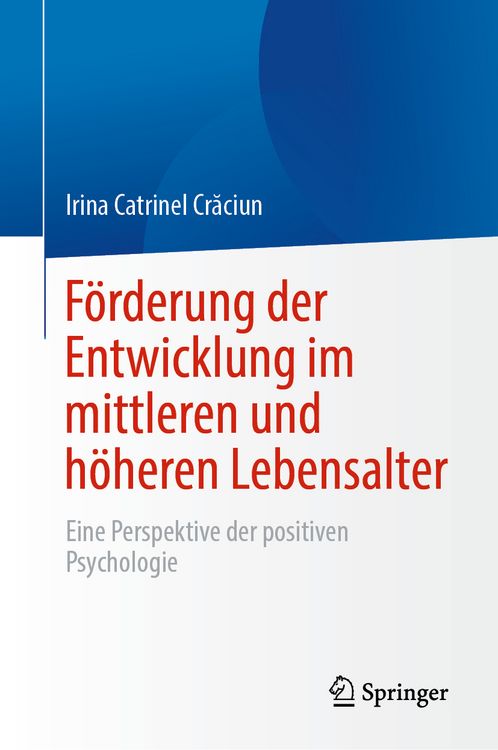 Produktbild: F&ouml;rderung der Entwicklung im mittleren und h&ouml;heren Lebensalter