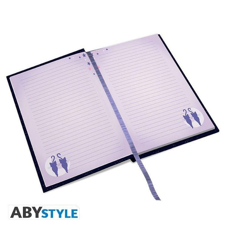 Produktbild: SAILOR MOON - Premium A5 Notebook "Luna & Artemis"