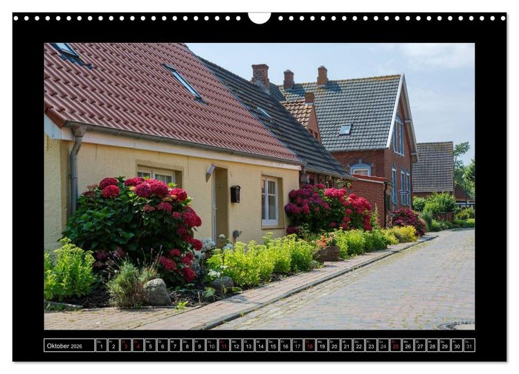 Produktbild: Rysum - Warfendorf in Ostfriesland (Wandkalender 2026 DIN A3 quer), CALVENDO Monatskalender