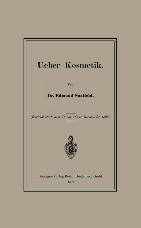 Produktbild: Ueber Kosmetik