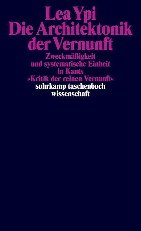 Produktbild: Die Architektonik der Vernunft