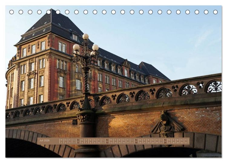 Produktbild: Perle Hamburg (Tischkalender 2026 DIN A5 quer), CALVENDO Monatskalender