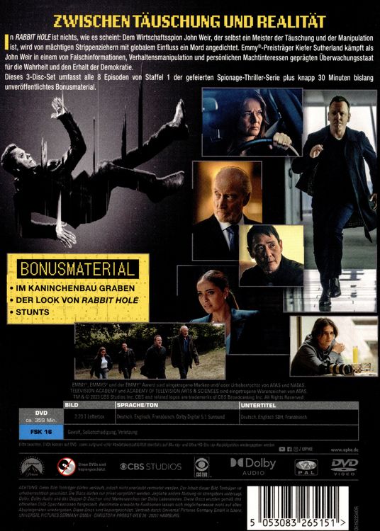 Produktbild: Rabbit Hole: Staffel 1 [3 DVDs]