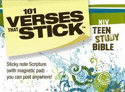 Produktbild: 101 Verses That Stick for Teens Based on the NIV Teen Study Bible: Bible Verses for Your Locker or Home
