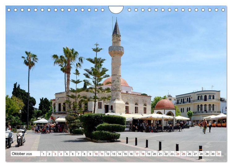 Produktbild: Griechische Insel Kos (Wandkalender 2026 DIN A4 quer), CALVENDO Monatskalender