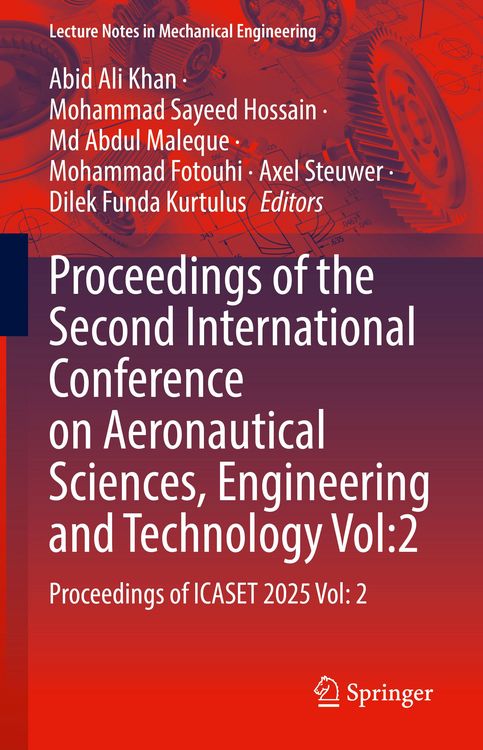 Produktbild: Proceedings of the Second International Conference on Aeronautical Sciences, Engineering and Technology Vol:2