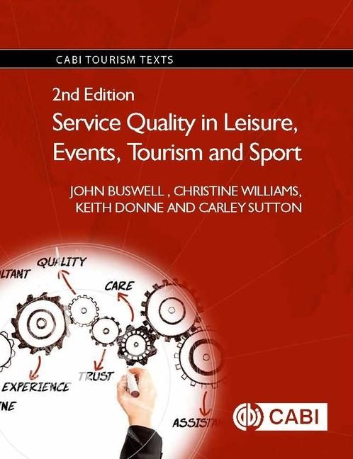 Produktbild: Service Quality in Leisure, Events, Tourism and Sport