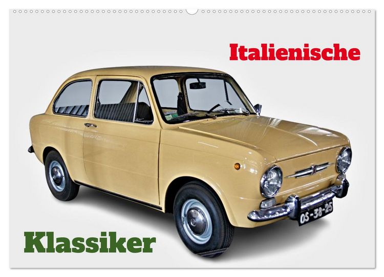 Produktbild: Italienische Klassiker (Wandkalender 2026 DIN A2 quer), CALVENDO Monatskalender