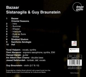 Produktbild: Sistanagila & Guy Braunstein - Bazaar