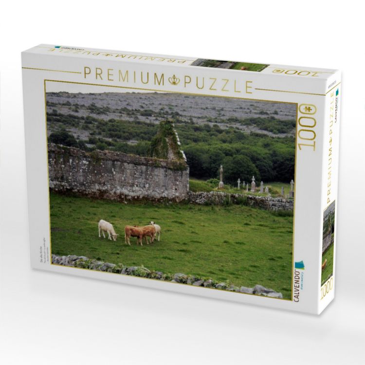 Produktbild: CALVENDO Puzzle Die alte Kirche | 1000 Teile Lege-Gr&ouml;&szlig;e 64x48cm Foto-Puzzle f&uuml;r gl&uuml;ckliche Stunden