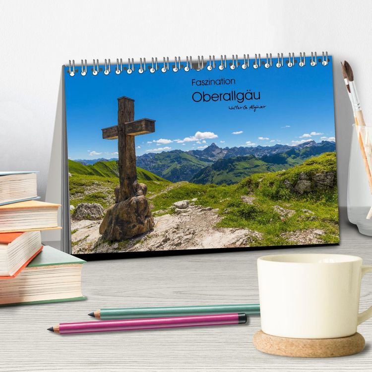 Produktbild: Faszination Oberallg&auml;u (Tischkalender 2026 DIN A5 quer), CALVENDO Monatskalender