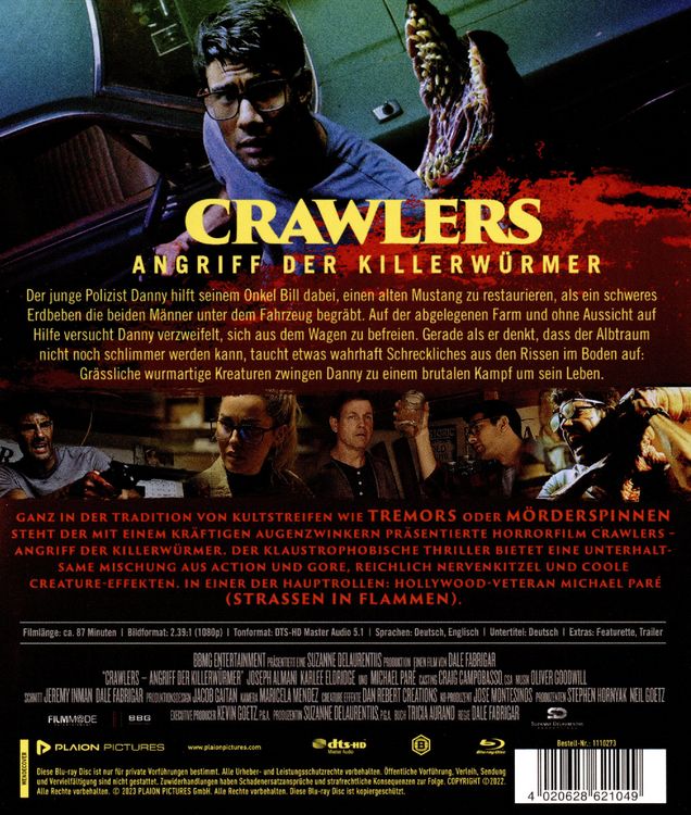 Produktbild: Crawlers - Angriff der Killerw&uuml;rmer