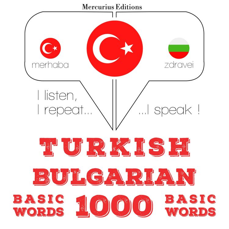Produktbild: T&uuml;rk&ccedil;e - Bulgarca: 1000 temel kelime