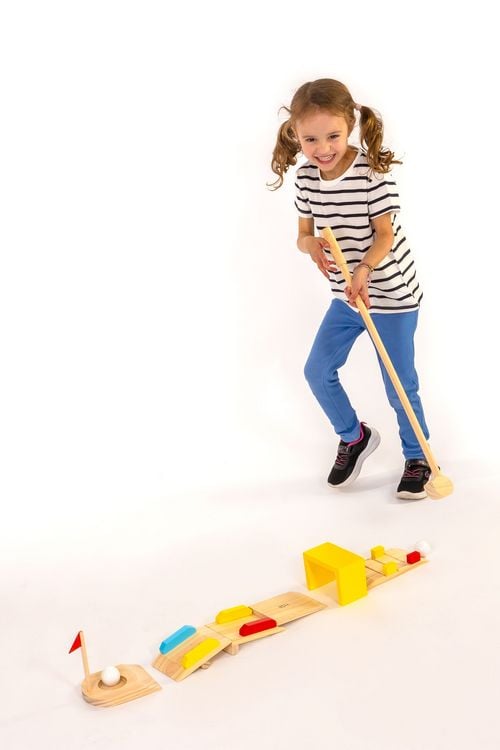 Produktbild: Outdoor active Minigolf-Set 11-teilig