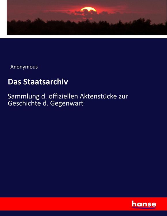 Produktbild: Das Staatsarchiv