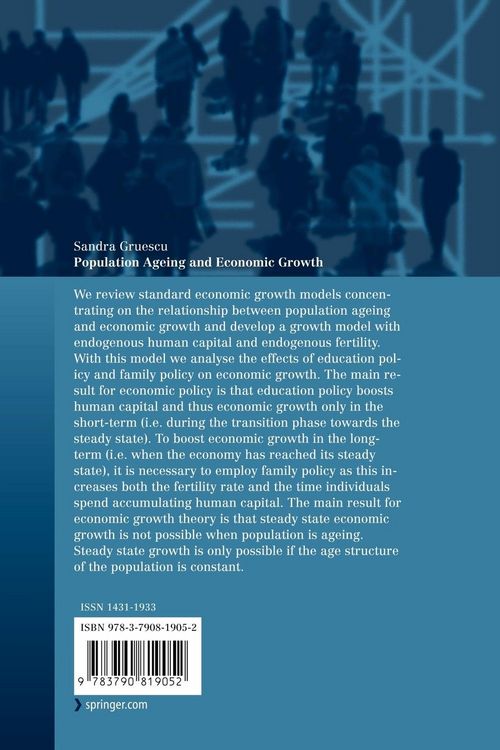 Produktbild: Population Ageing and Economic Growth