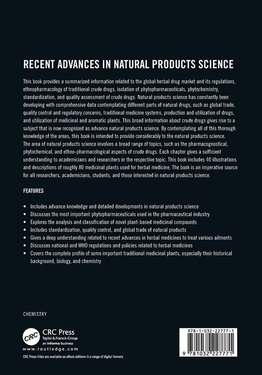 Produktbild: Recent Advances in Natural Products Science