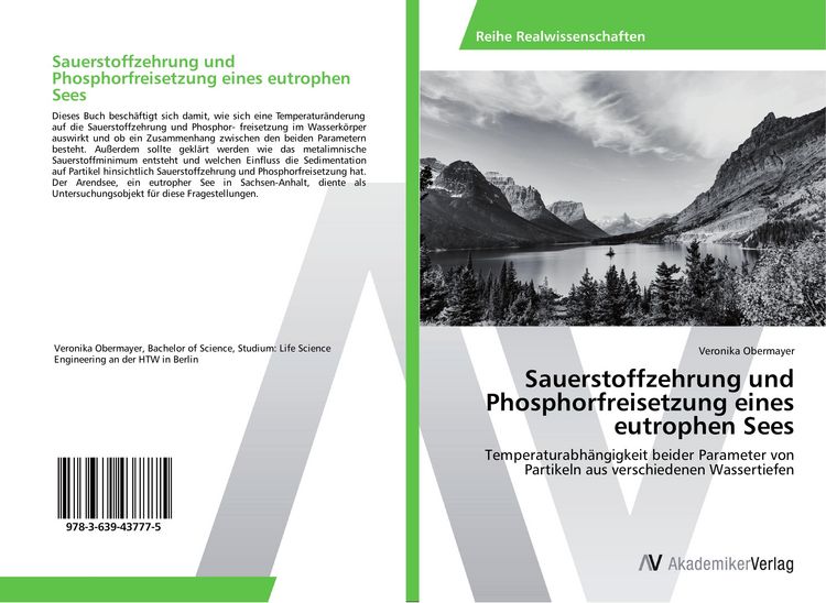 Produktbild: Sauerstoffzehrung und Phosphorfreisetzung eines eutrophen Sees