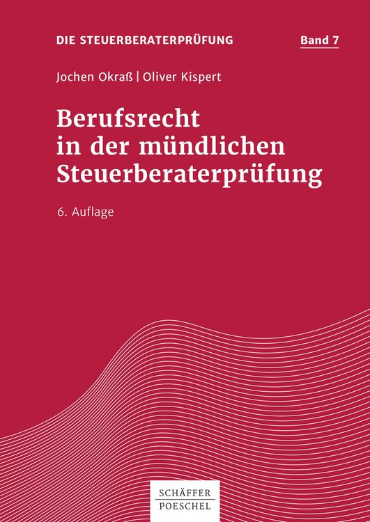 Produktbild: Berufsrecht in der m&uuml;ndlichen Steuerberaterpr&uuml;fung