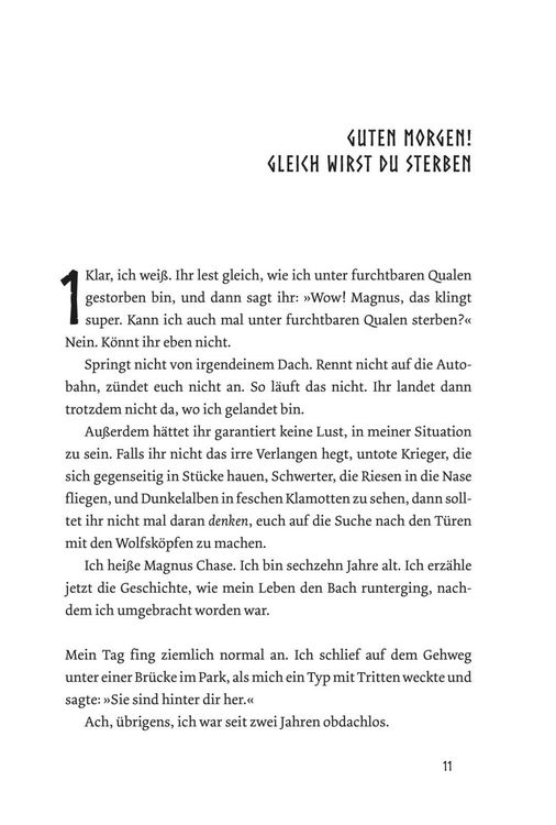 Produktbild: Das Schwert des Sommers / Magnus Chase Bd. 1