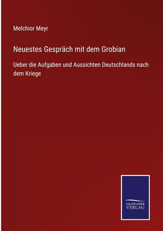 Produktbild: Neuestes Gespr&auml;ch mit dem Grobian