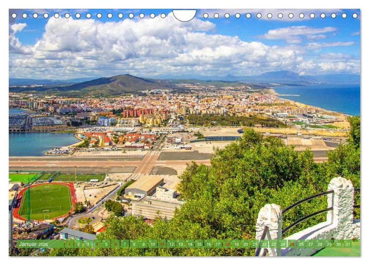 Produktbild: Ein Herz f&uuml;r Gibraltar (Wandkalender 2026 DIN A4 quer), CALVENDO Monatskalender