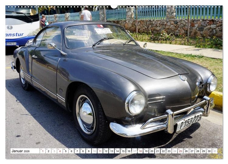 Produktbild: KARMANN GHIA - Auto-Legenden (hochwertiger Premium Wandkalender 2026 DIN A2 quer), Kunstdruck in Hochglanz
