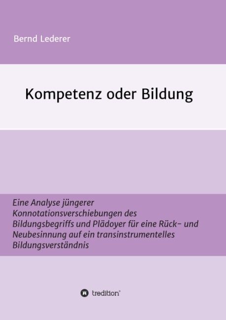 Produktbild: Kompetenz oder Bildung