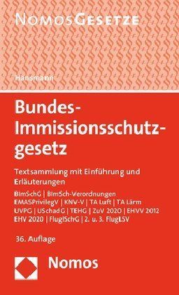 Produktbild: Bundes-Immissionsschutzgesetz