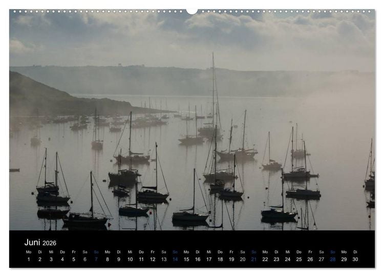 Produktbild: Anblicke und Ausblicke in Cornwall (hochwertiger Premium Wandkalender 2026 DIN A2 quer), Kunstdruck in Hochglanz