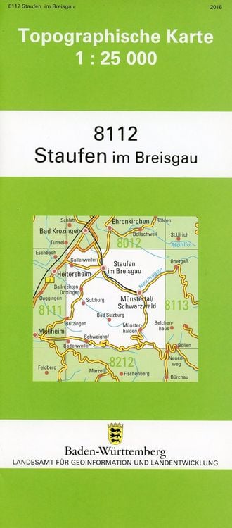 Produktbild: Staufen im Breisgau 1 : 25 000