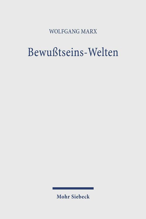 Produktbild: Bewu&szlig;tseins-Welten
