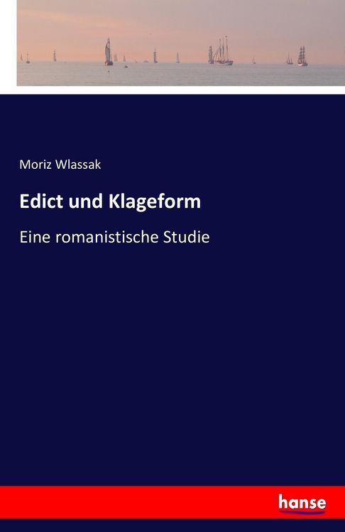 Produktbild: Edict und Klageform