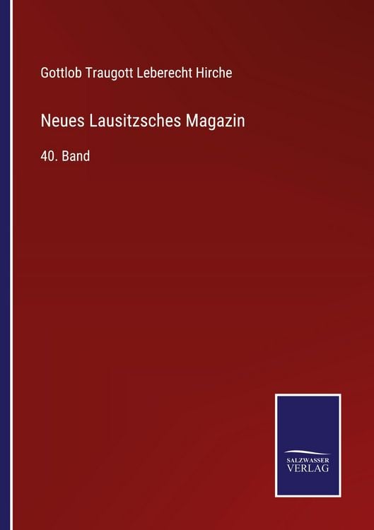 Produktbild: Neues Lausitzsches Magazin