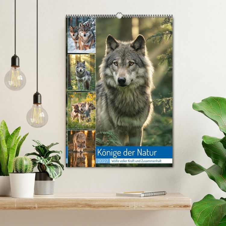 Produktbild: K&ouml;nige der Natur (Wandkalender 2027 DIN A2 hoch), CALVENDO Monatskalender