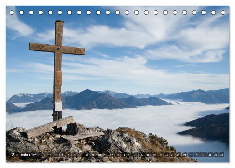 Produktbild: Rund um den Wolfgangsee (Tischkalender 2026 DIN A5 quer), CALVENDO Monatskalender