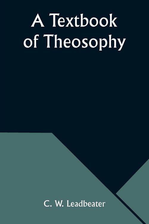 Produktbild: A Textbook of Theosophy