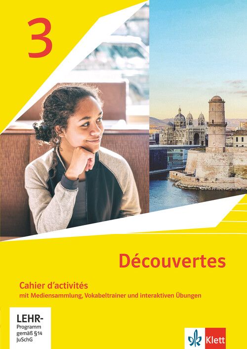 Produktbild: D&eacute;couvertes 3. Ausgabe 1. oder 2. Fremdsprache. Cahier d'activit&eacute;s mit Mediensammlung, Vokabeltrainer und &Uuml;bungssoftware 3. Lernjahr