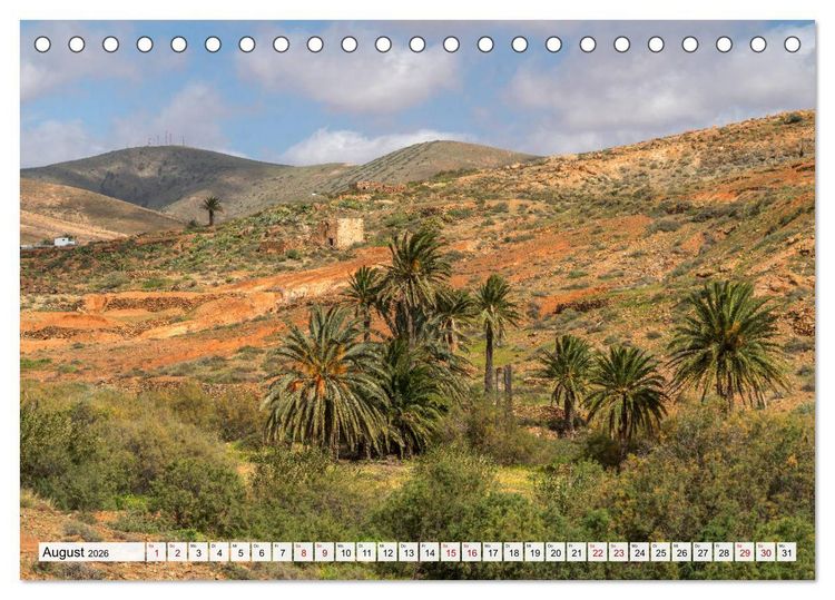 Produktbild: Landschaften der Kanarischen Inseln. (Tischkalender 2026 DIN A5 quer), CALVENDO Monatskalender