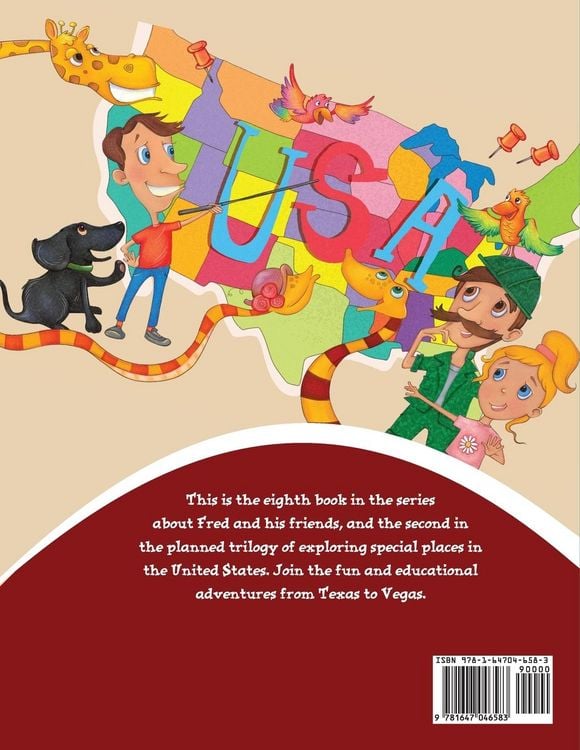 Produktbild: When Fred the Snake and Friends Explore USA Central