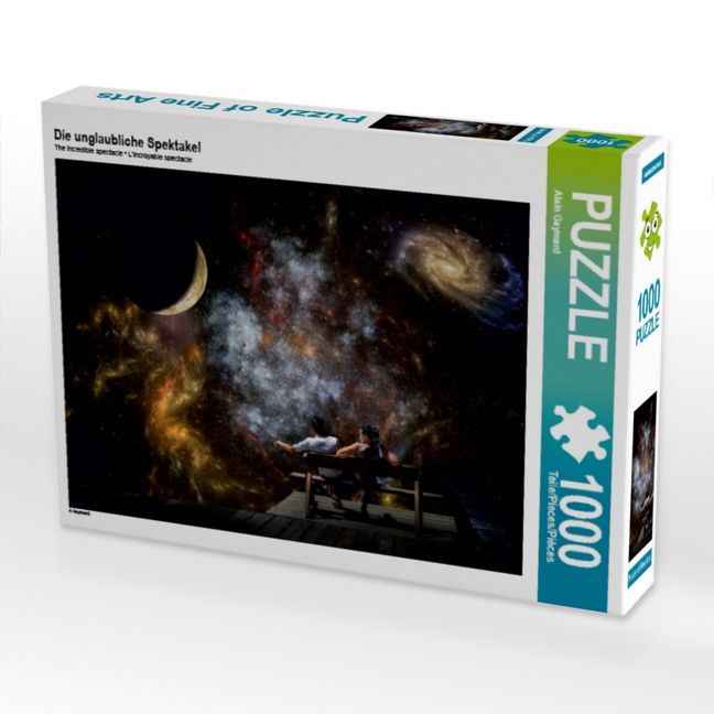 Produktbild: CALVENDO Puzzle Die unglaubliche Spektakel | 1000 Teile Lege-Gr&ouml;&szlig;e 64x48cm Foto-Puzzle f&uuml;r gl&uuml;ckliche Stunden
