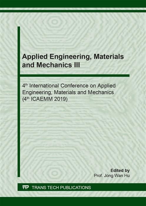 Produktbild: Applied Engineering, Materials and Mechanics III