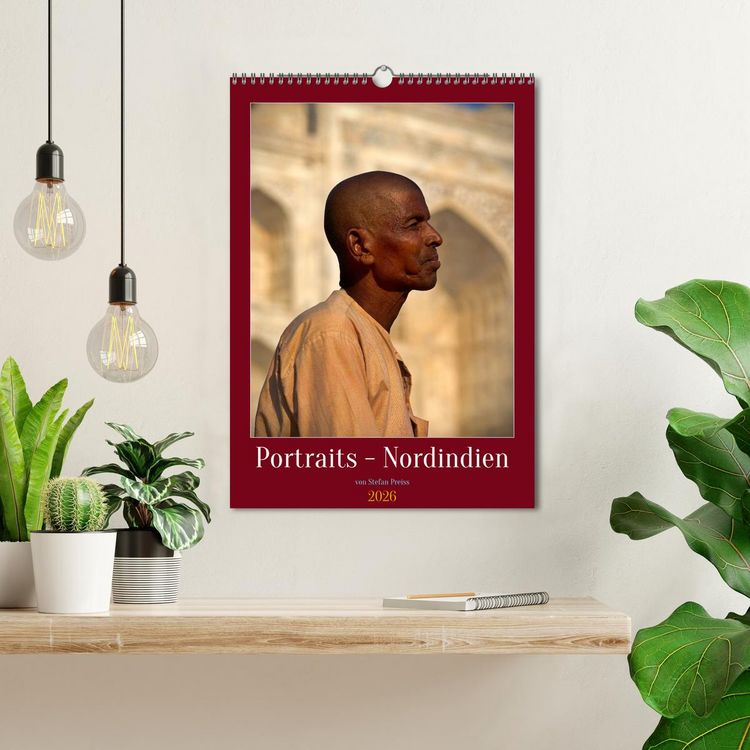 Produktbild: Portraits - Nordindien (Wandkalender 2026 DIN A3 hoch), CALVENDO Monatskalender