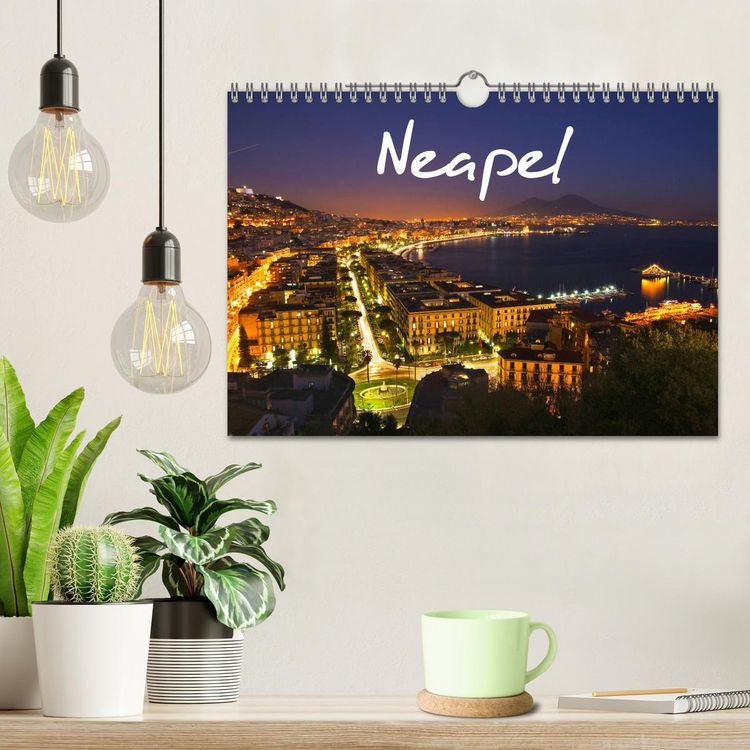Produktbild: Neapel 2026 (Wandkalender 2026 DIN A4 quer), CALVENDO Monatskalender