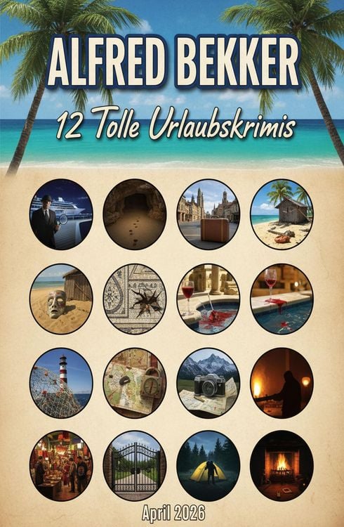 Produktbild: 12 Tolle Urlaubskrimis April 2026