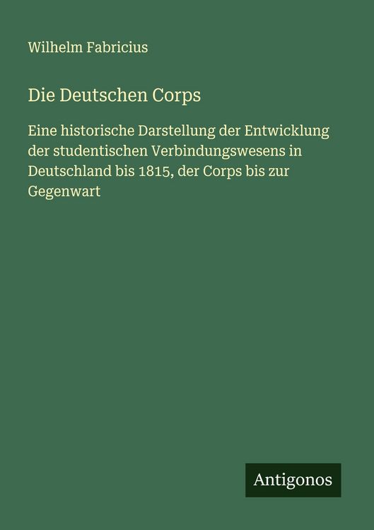 Produktbild: Die Deutschen Corps