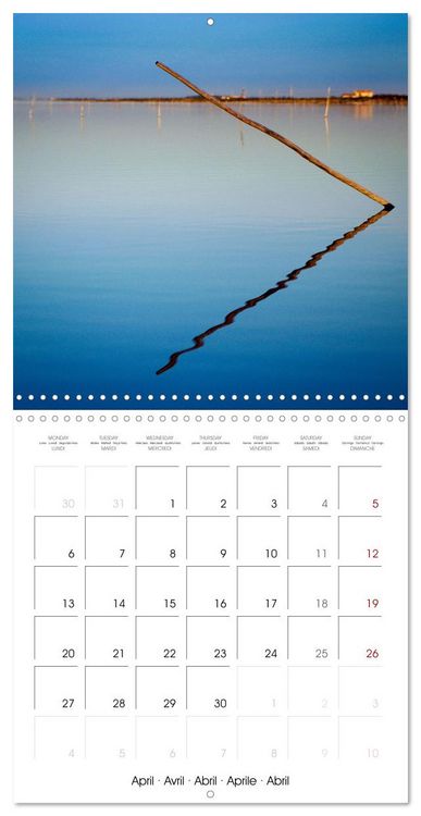 Produktbild: M&eacute;diterran&eacute;e - L'&eacute;tang de Thau (Calendrier mural carr&eacute; 2026 30x30 cm) Calendrier double avec une page pour vos prises de notes
