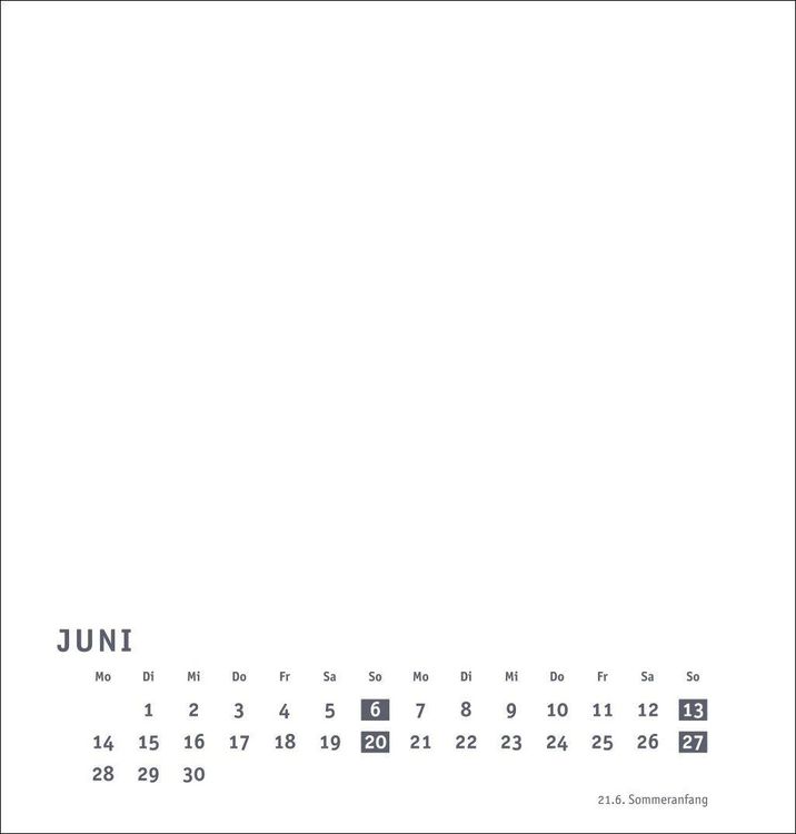 Produktbild: Premium-Bastelkalender wei&szlig; mittel 2027