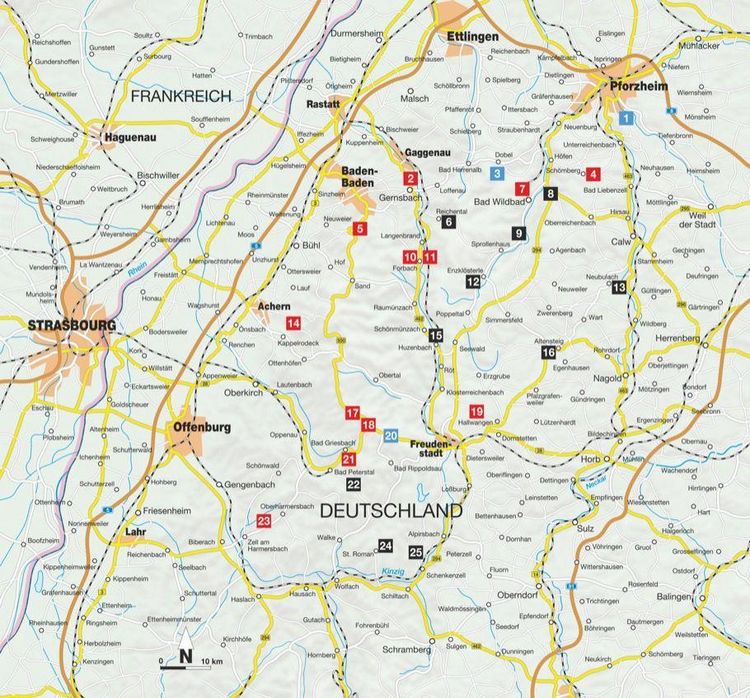 Produktbild: Wander-Geheimtipps n&ouml;rdlicher Schwarzwald