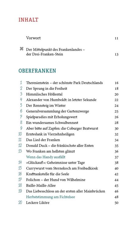 Produktbild: Franken - Wohlf&uuml;hlorte f&uuml;r Leib und Seele